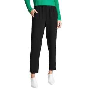 Ganni Black Crepe Pants, Size 2 (EU 34)